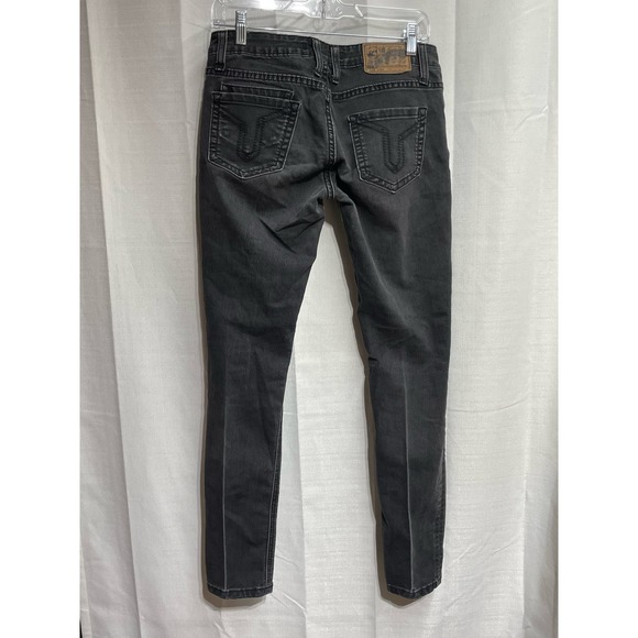 Vigils Studio Women’s Jeans The‎ Brooklyn Skinny 5-6/28 Black Distressed - Picture 5 of 8